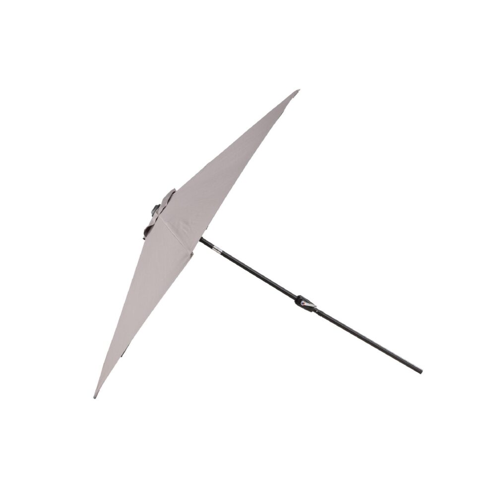 grijze tuinparasol 3 meter afbeelding 4