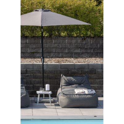 grijze tuinparasol 3 meter afbeelding 9