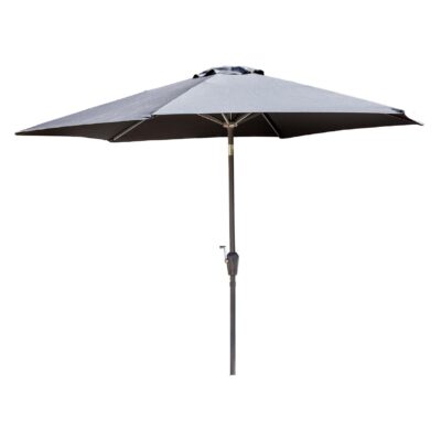 grijze tuinparasol 3 meter afbeelding 1