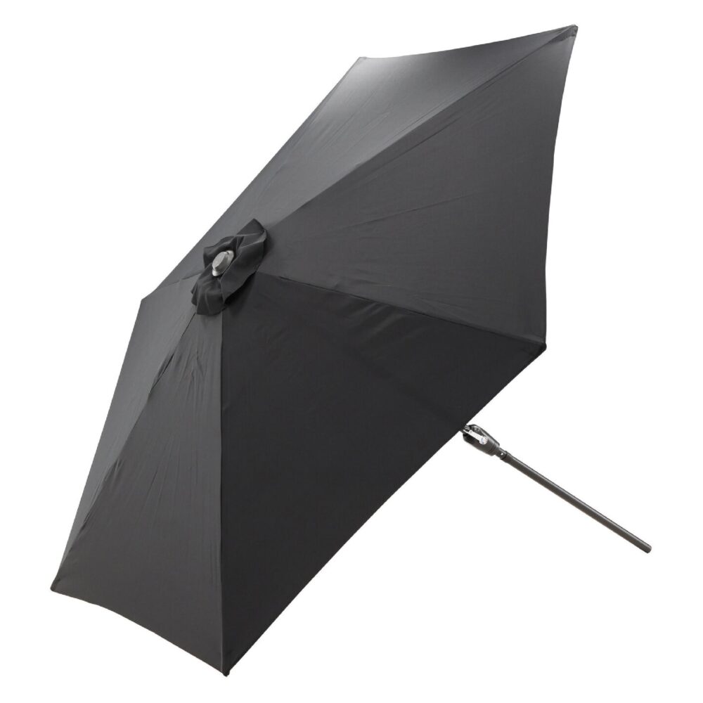 zwarte tuinparasol 3 meter afbeelding 3