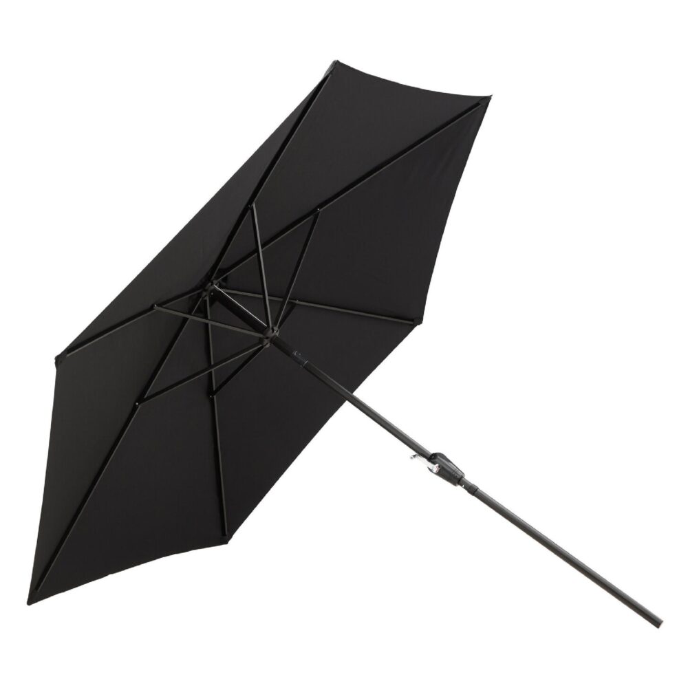 zwarte tuinparasol 3 meter afbeelding 6