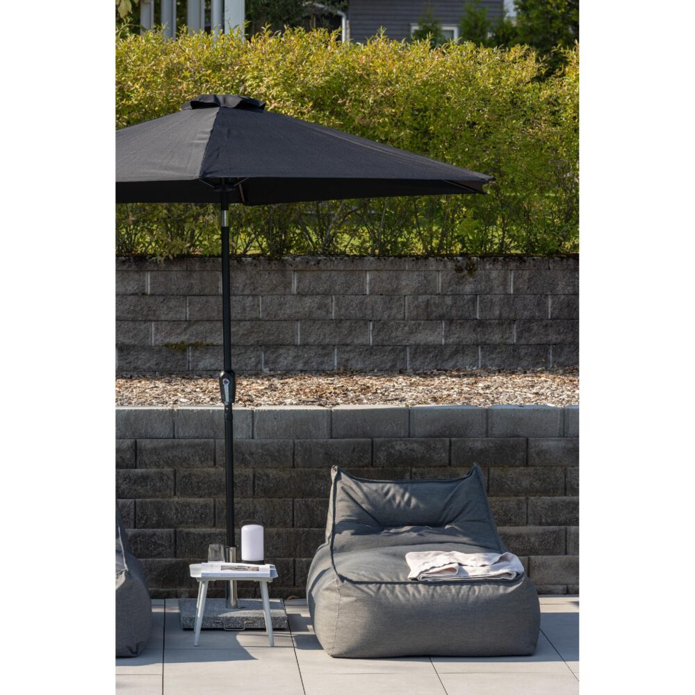 zwarte tuinparasol 3 meter afbeelding 10