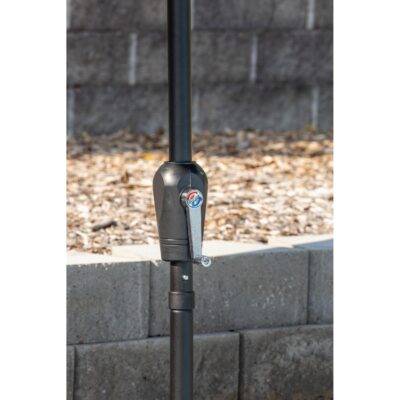 zwarte tuinparasol 3 meter afbeelding 11