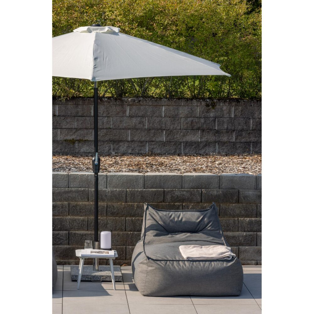 witte tuinparasol 3 meter afbeelding 11