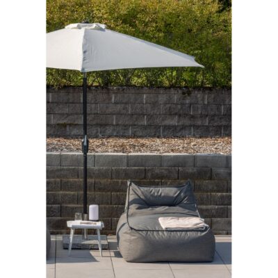 witte tuinparasol 3 meter afbeelding 11