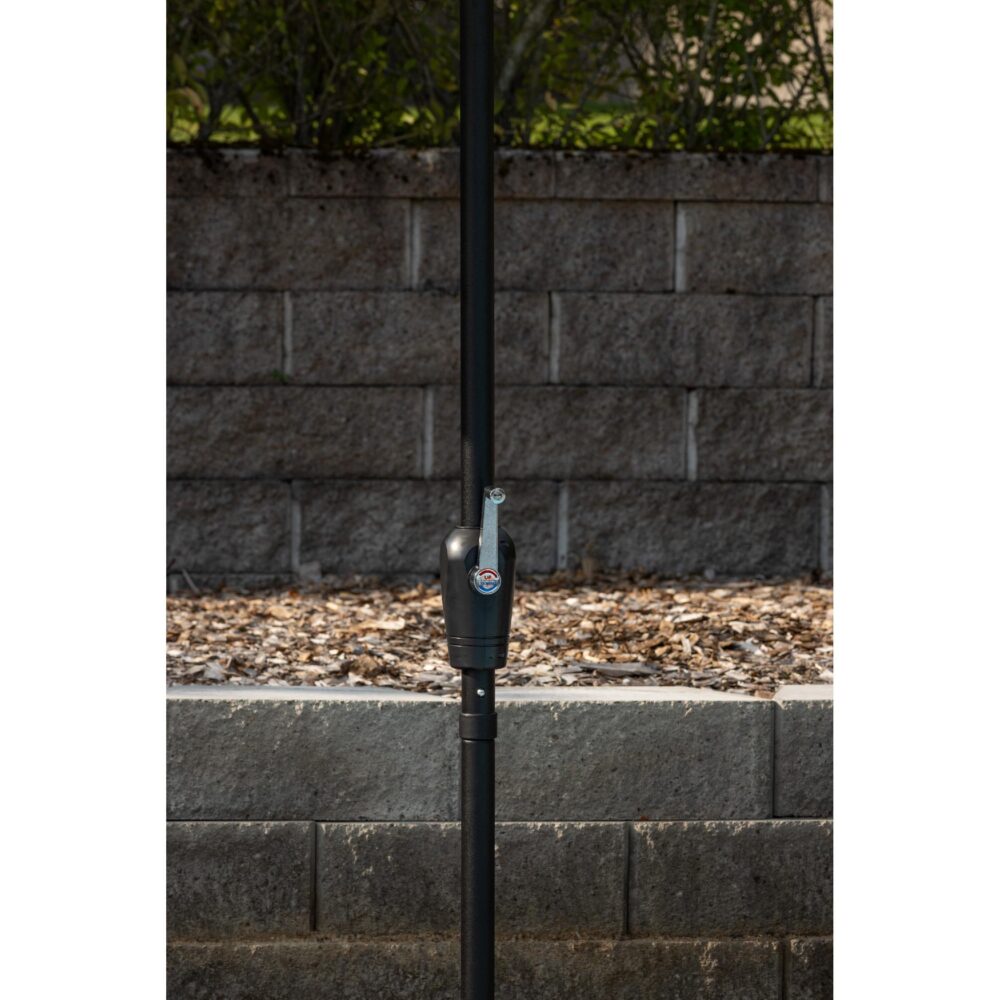 witte tuinparasol 3 meter afbeelding 12