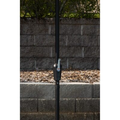 witte tuinparasol 3 meter afbeelding 12