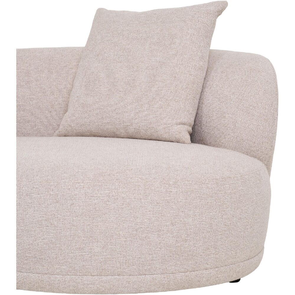 loungebank Aaren links off white afbeelding 4