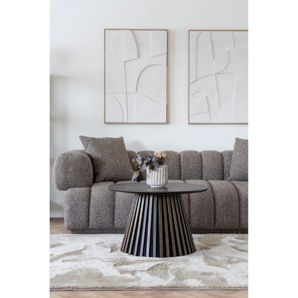 bruine stoffen loungebank afbeelding 7