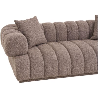 bruine stoffen loungebank afbeelding 4