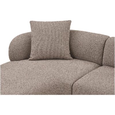 bruine loungebank Aaren links afbeelding 3