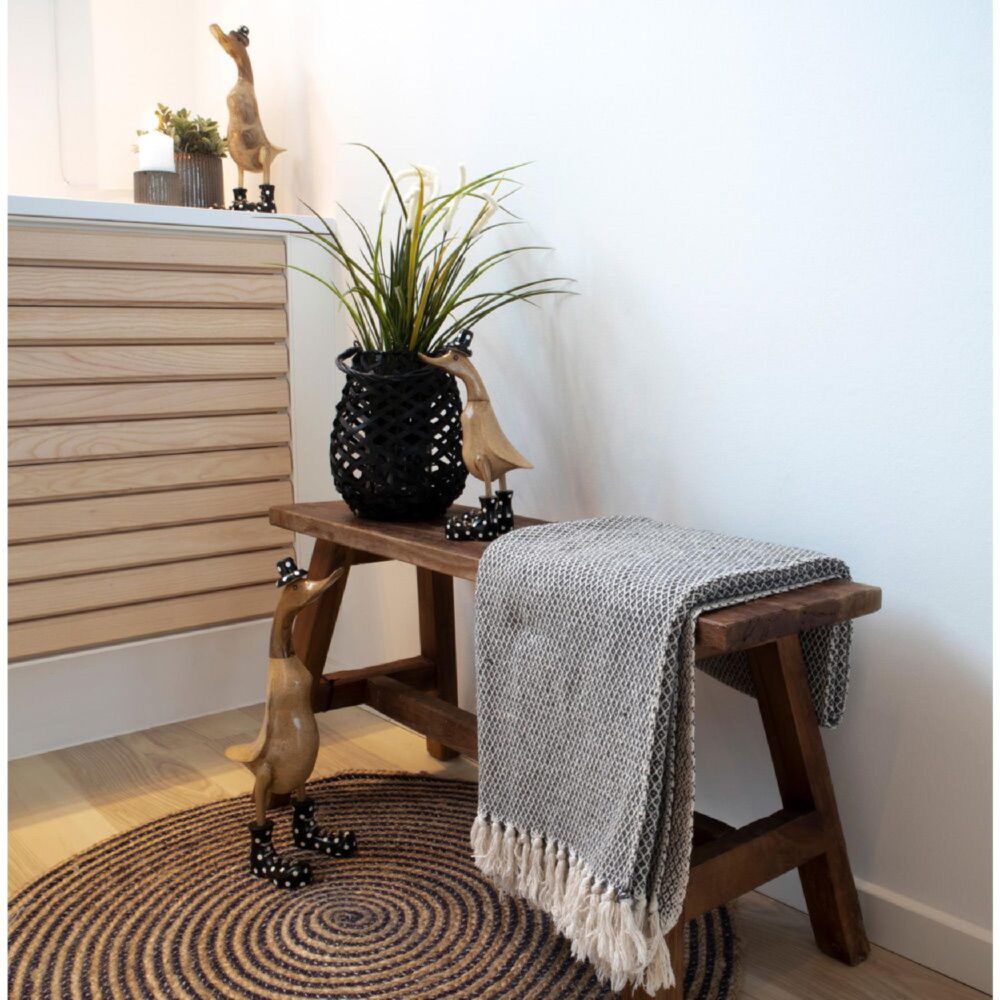 teakhouten halbankje 90 cm afbeelding 8