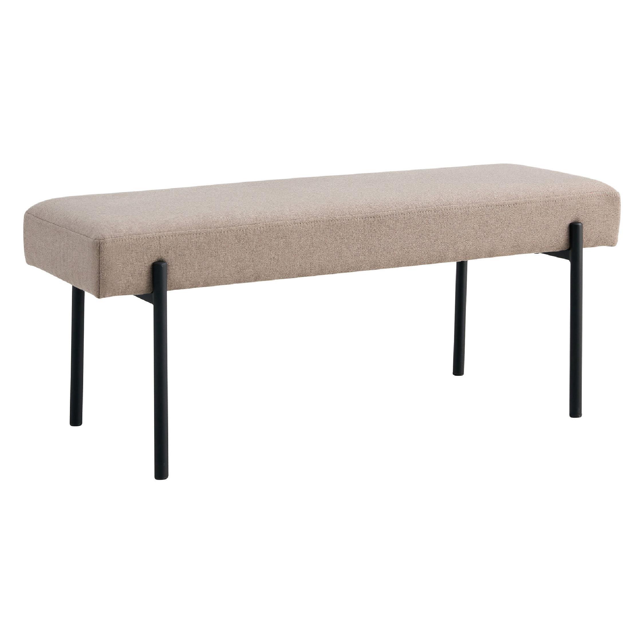 bouclé halbank Mila stone afbeelding 2