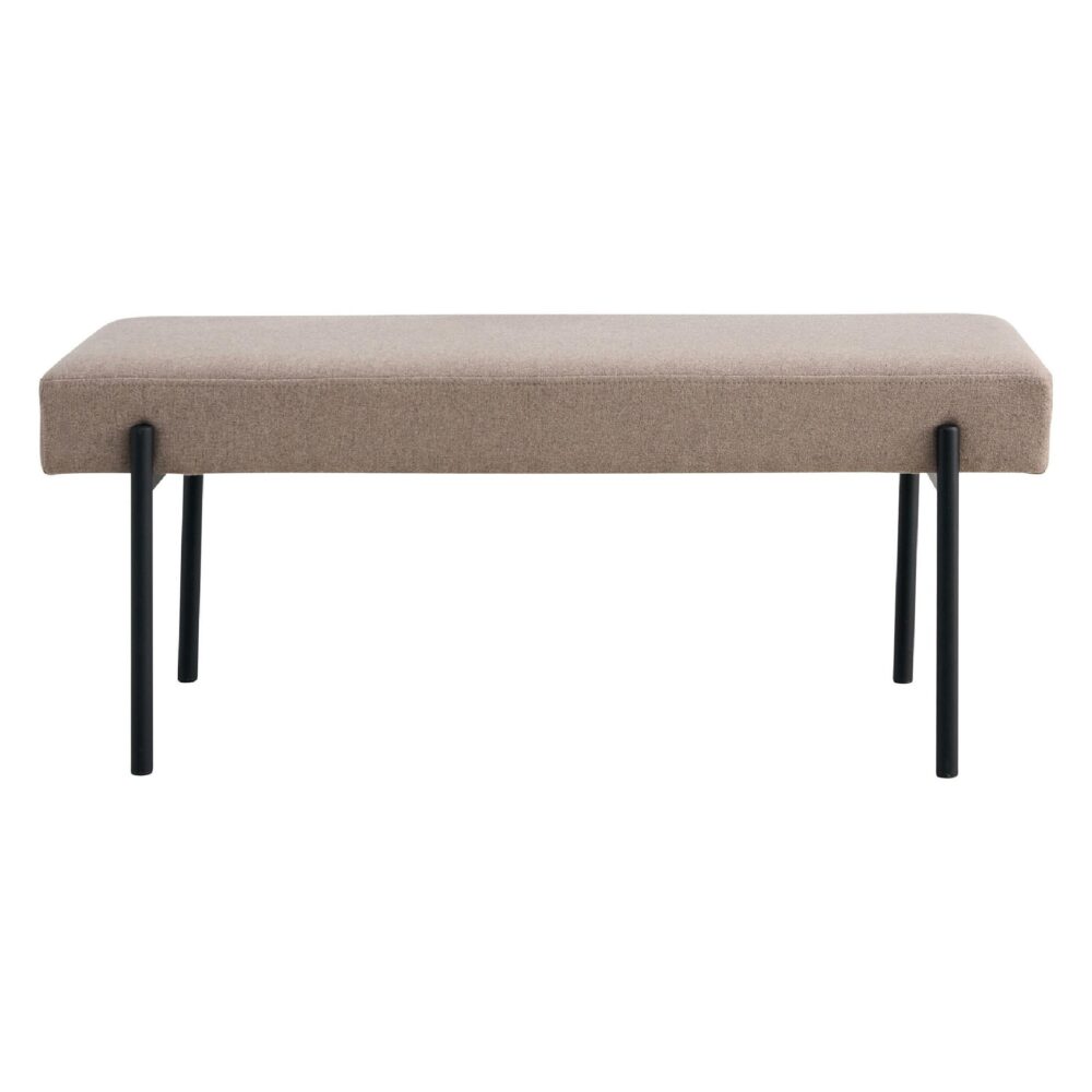 bouclé halbank Mila stone afbeelding 1