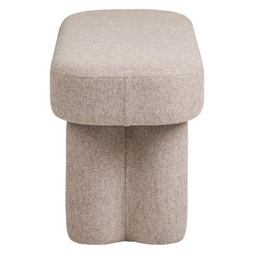 beige halbank sand 95 cm afbeelding 4