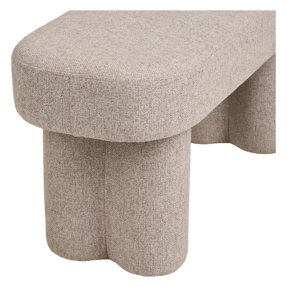 beige halbank sand 95 cm afbeelding 5