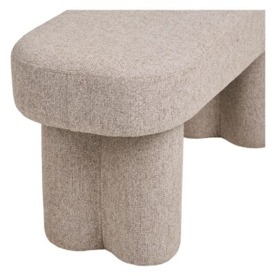 beige halbank sand 95 cm afbeelding 5