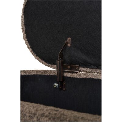 bruine halbank met opbergruimte afbeelding 7