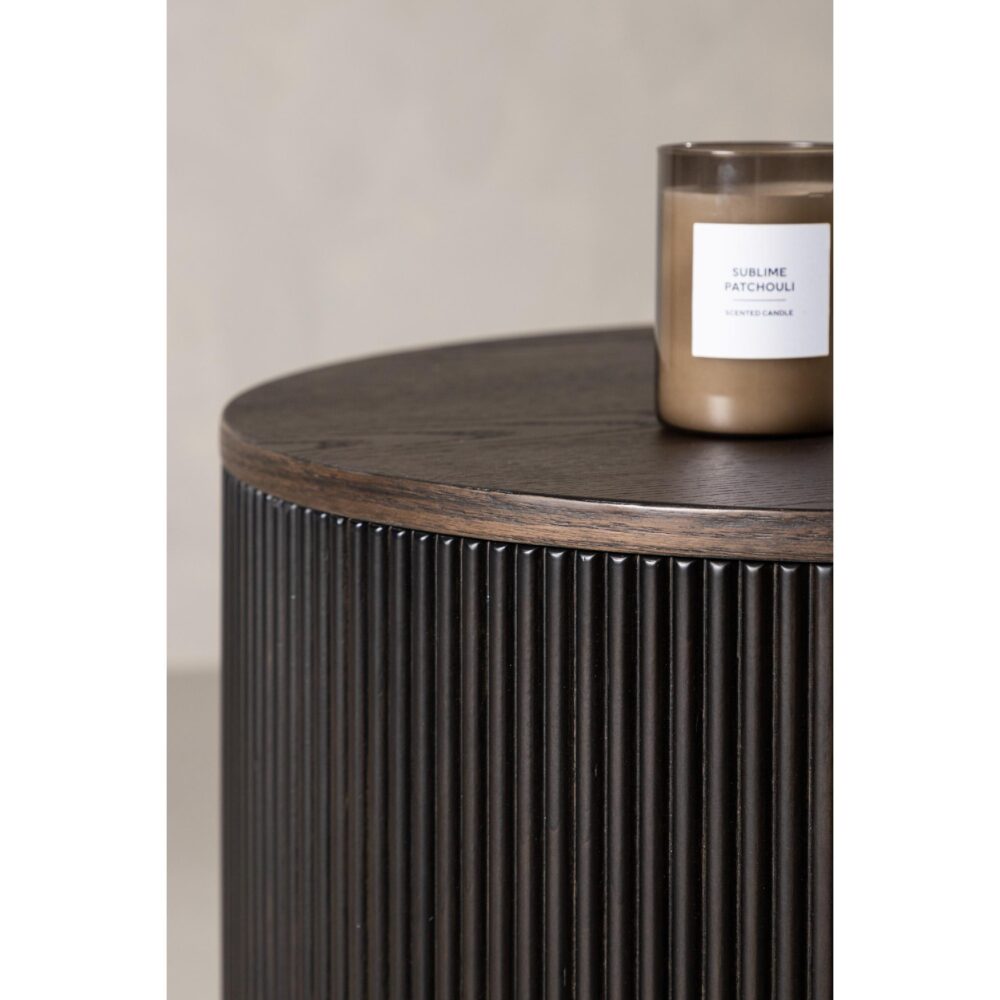 ronde salontafel Mira mocca afbeelding 5