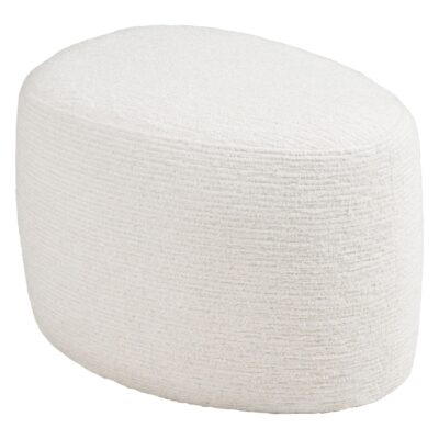 off white poef hocker afbeelding 2
