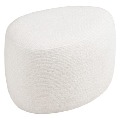 off white poef hocker afbeelding 3