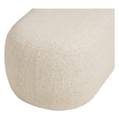 gestoffeerde halbank beige 100x50x38 afbeelding 5