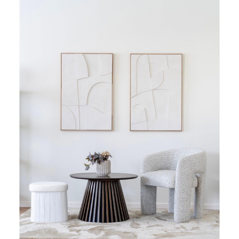 witte teddy poef voetenbank afbeelding 5