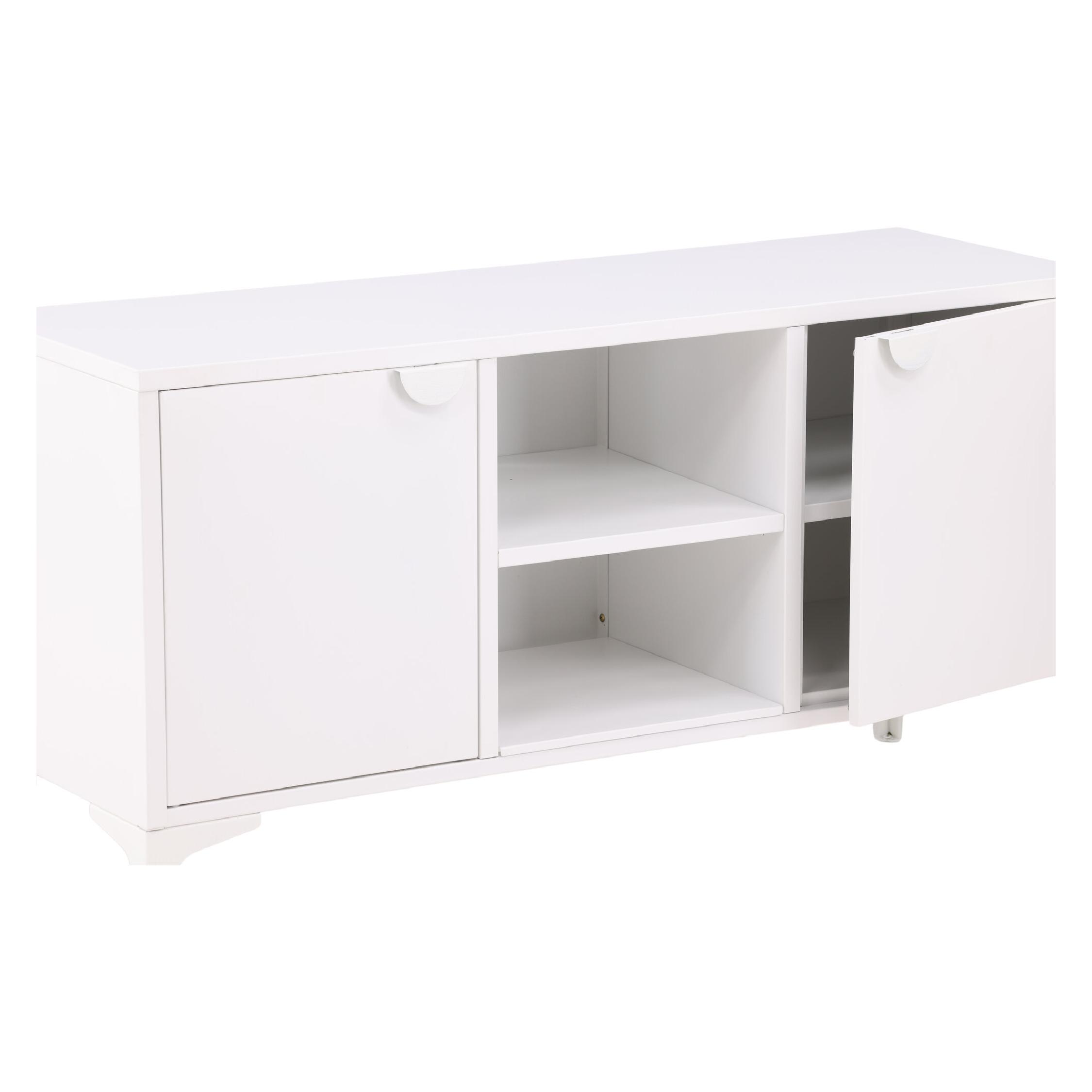 tv meubel Fynn wit staal afbeelding 6