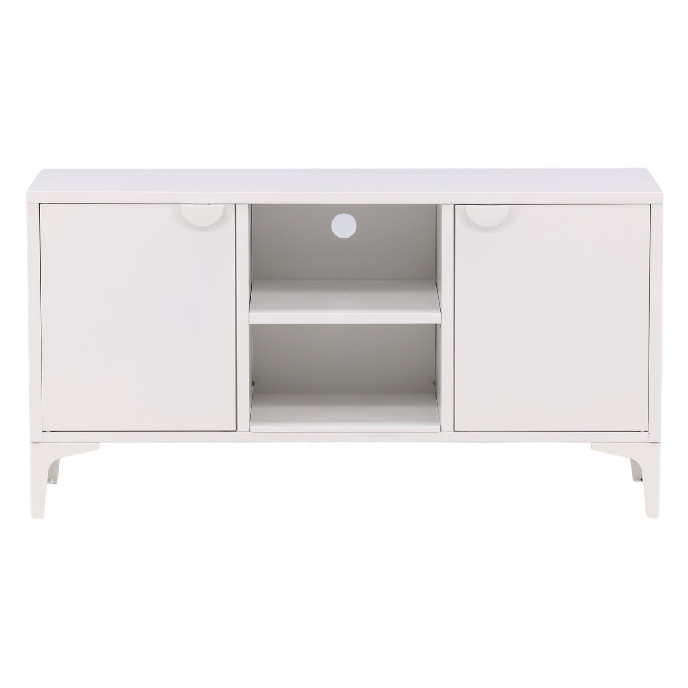 tv meubel Fynn wit staal afbeelding 1