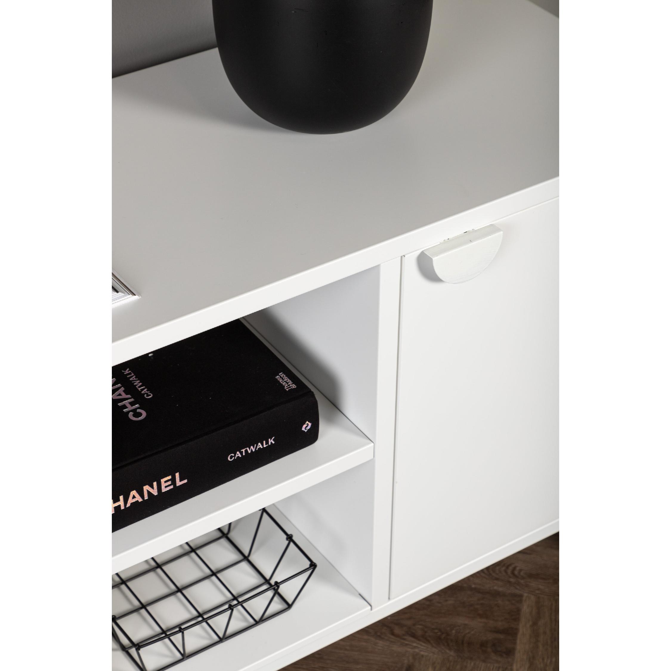 tv meubel Fynn wit staal afbeelding 11