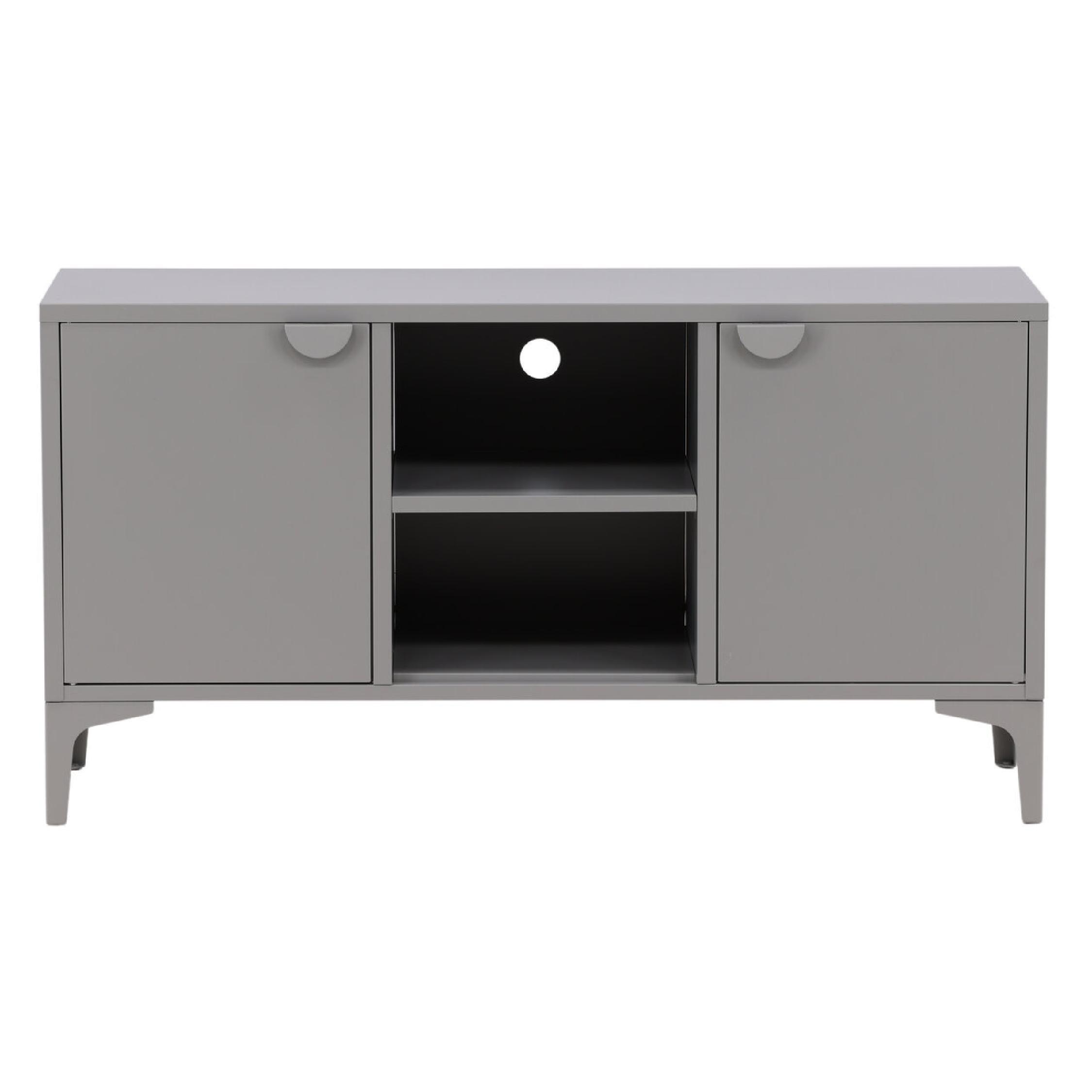 lichtgrijs stalen tv meubel Fynn afbeelding 1