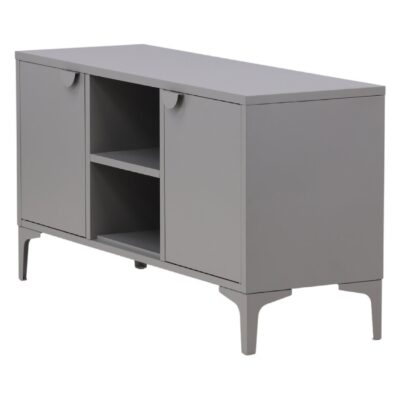 lichtgrijs stalen tv meubel Fynn afbeelding 3