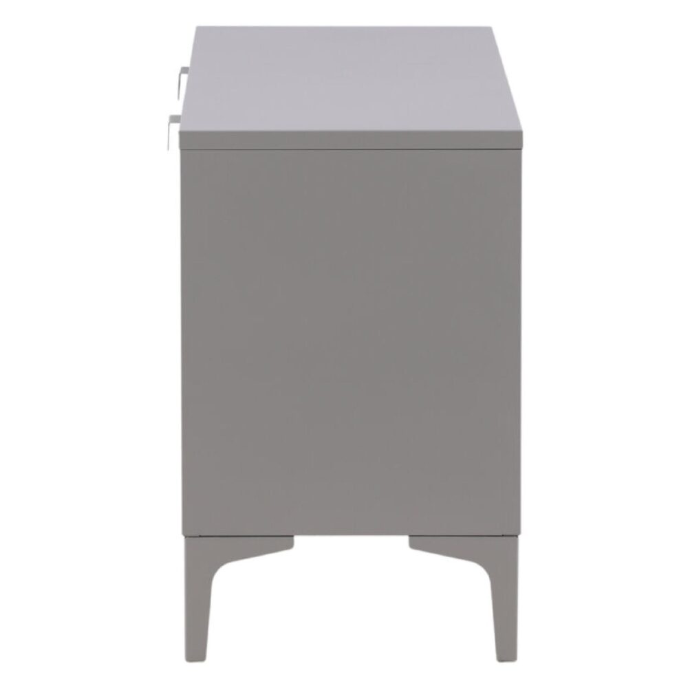 lichtgrijs stalen tv meubel Fynn afbeelding 4