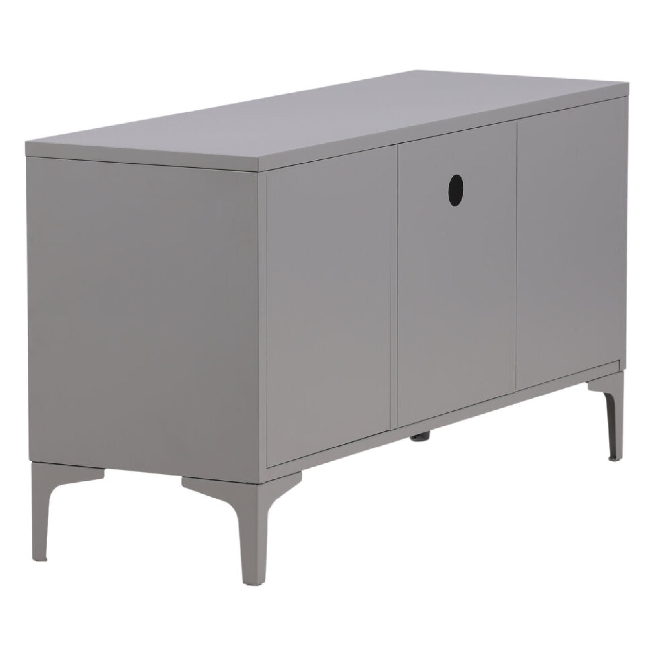 lichtgrijs stalen tv meubel Fynn afbeelding 5