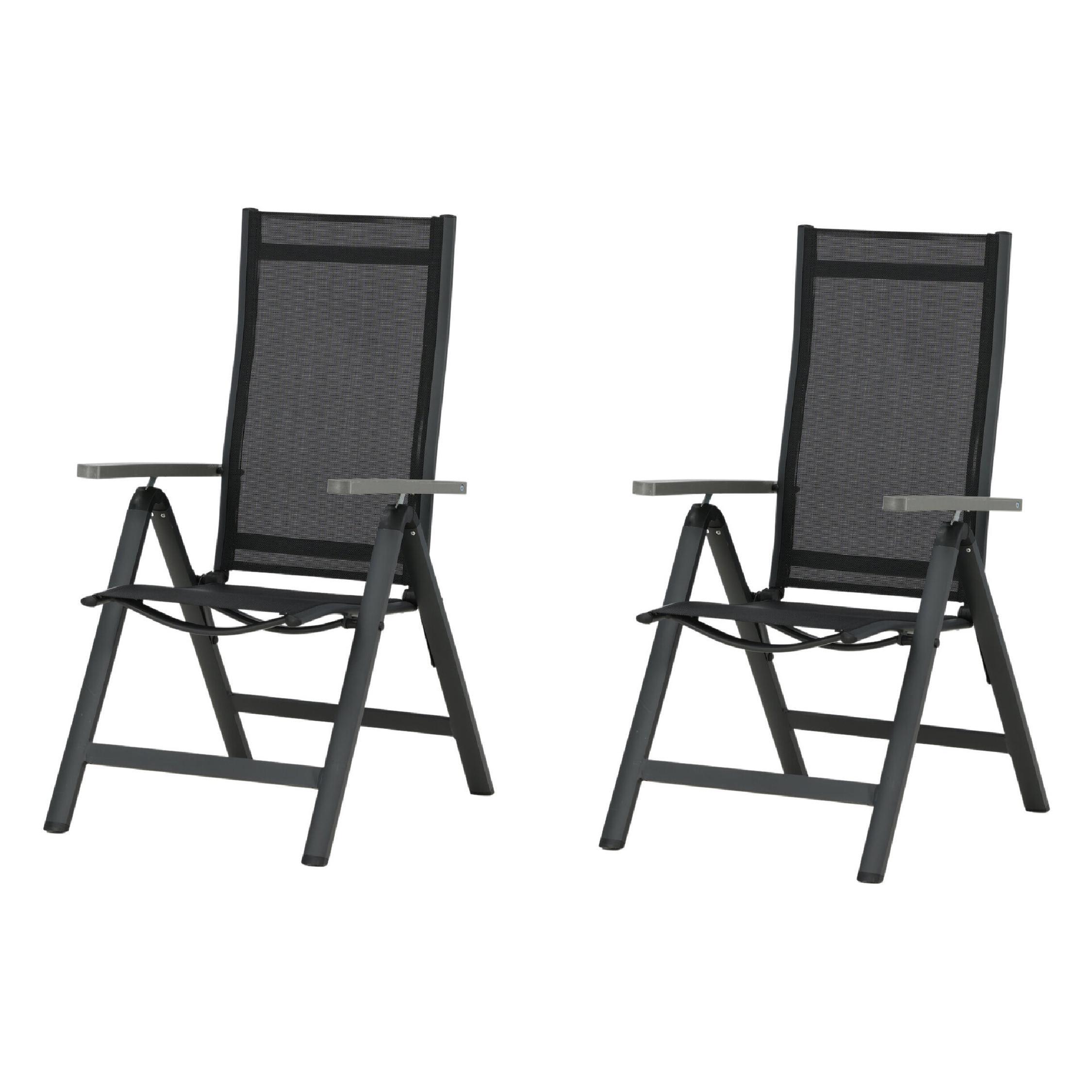 Nest of Nora verstelbare tuinstoelen set van 2 afbeelding 1