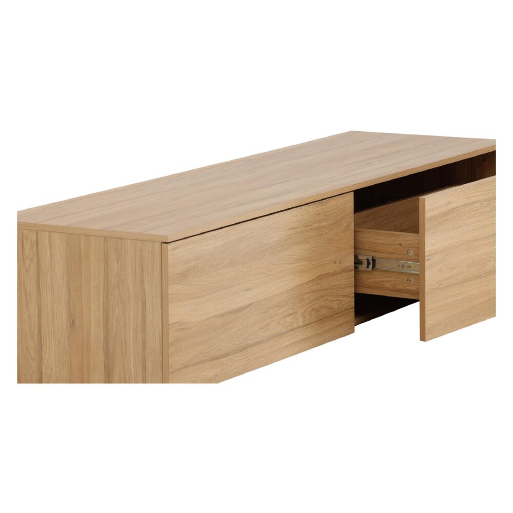 tv meubel Lora eikenlook met opbergruimte afbeelding 9