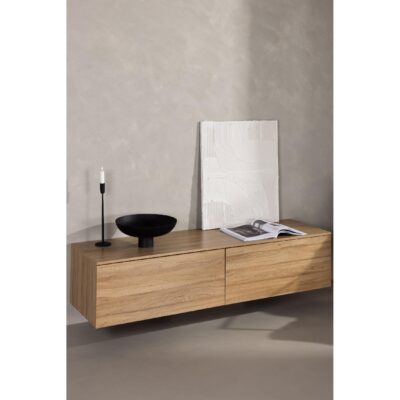 tv meubel Lora eikenlook met opbergruimte afbeelding 10