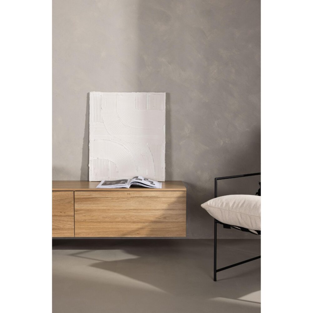 tv meubel Lora eikenlook met opbergruimte afbeelding 11