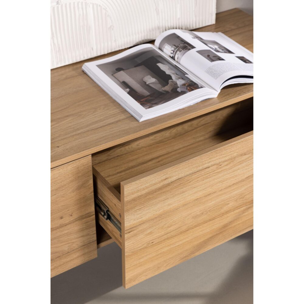 tv meubel Lora eikenlook met opbergruimte afbeelding 14