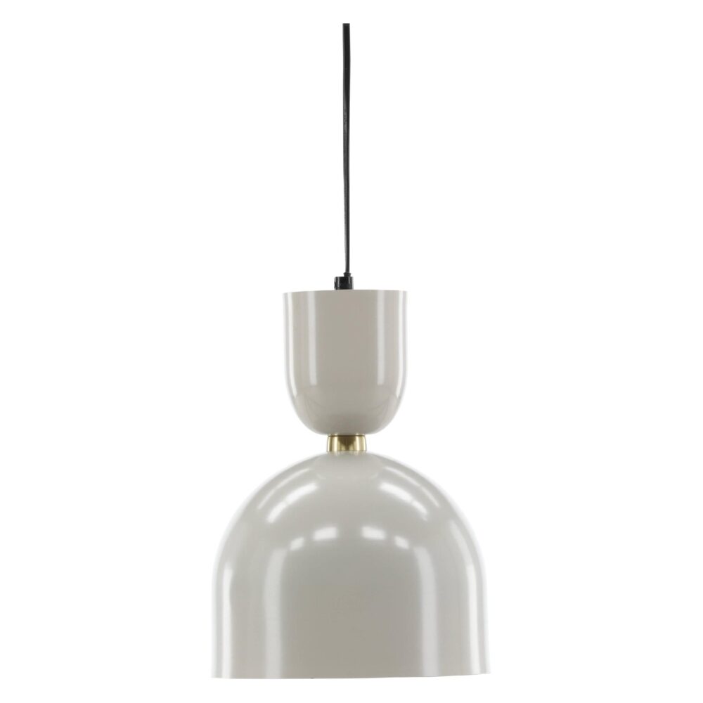 beige ronde hanglamp modern afbeelding 1