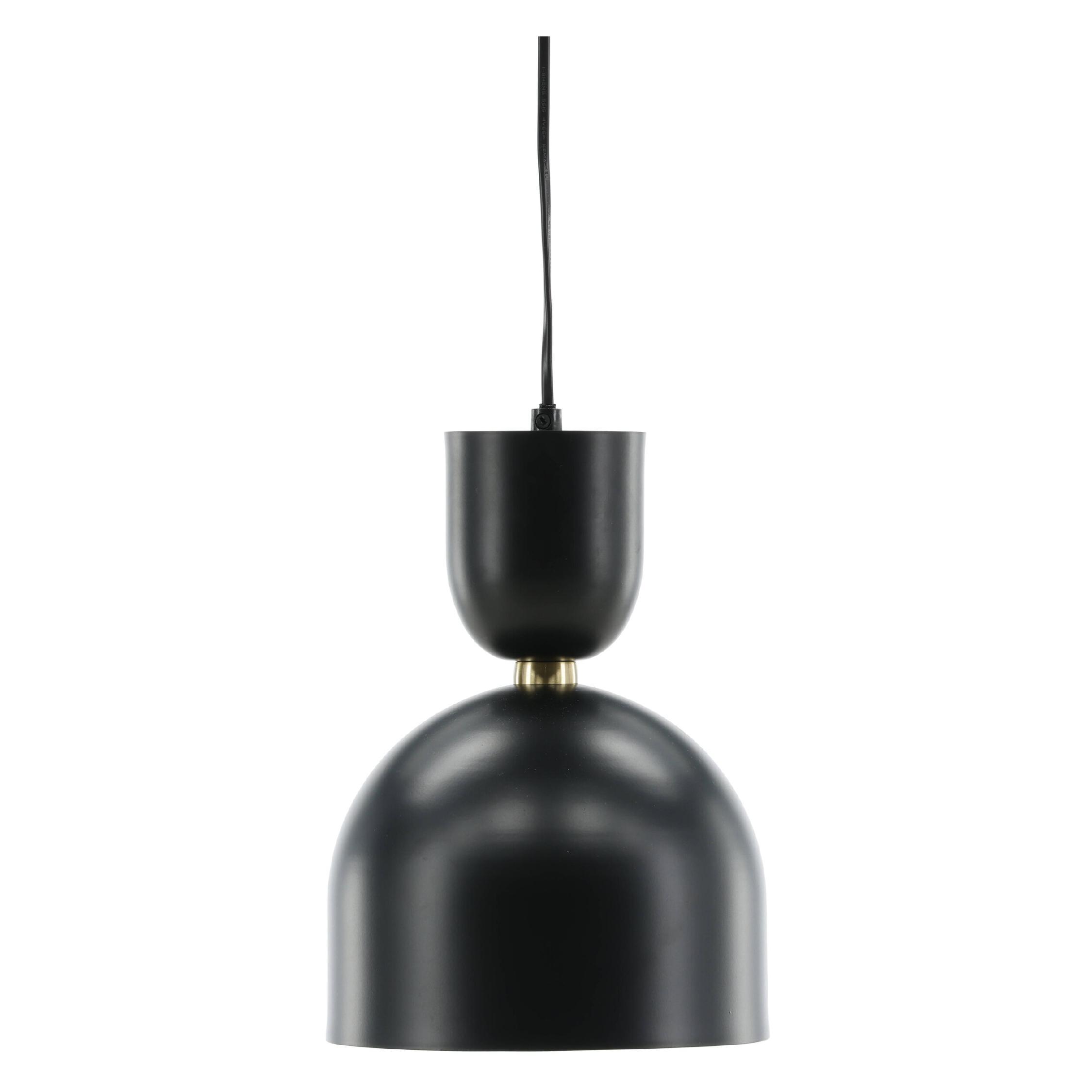 zwarte ronde hanglamp eettafel afbeelding 1