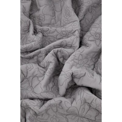 lichtgrijze microvezel bedsprei 250x150 afbeelding 6