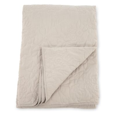 beige bedsprei 260x260 afbeelding 1