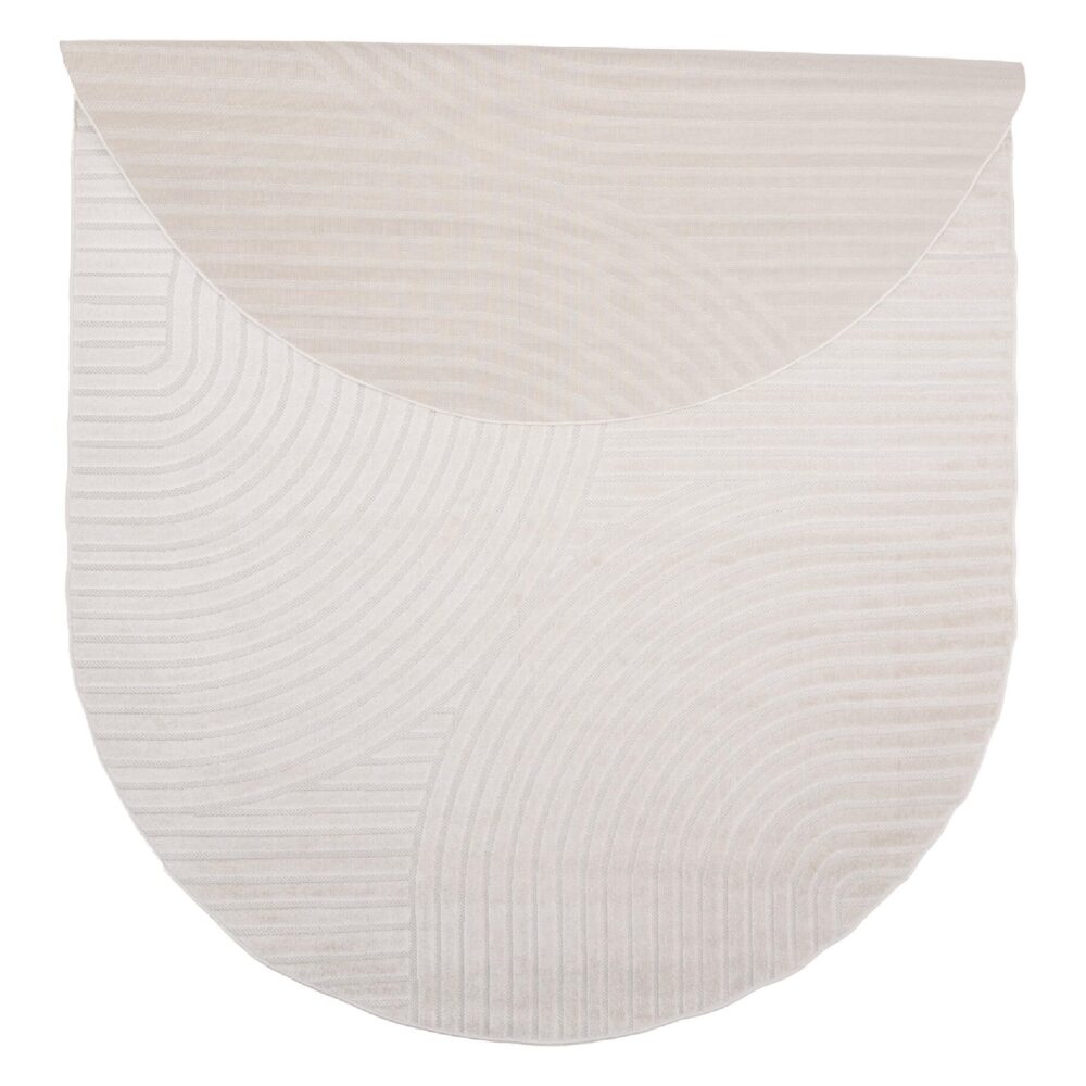 wit ovaal vloerkleed 340x240 afbeelding 2