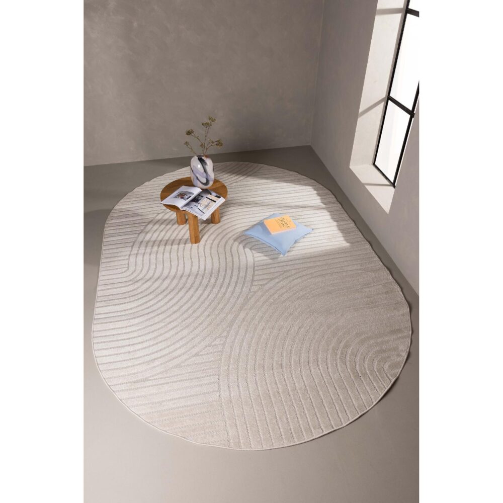 wit ovaal vloerkleed 340x240 afbeelding 4