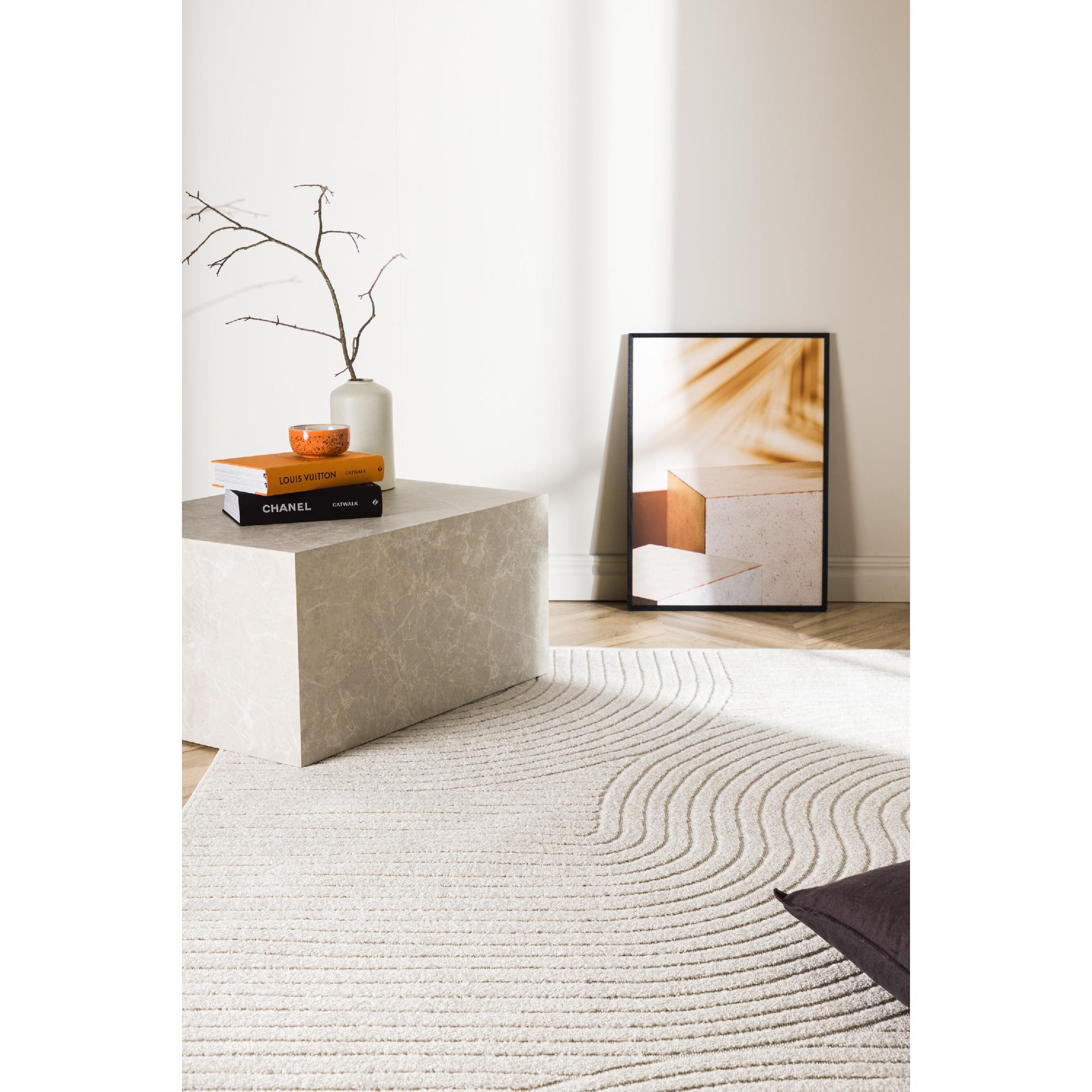 wit laagpolig vloerkleed 200x290 afbeelding 7