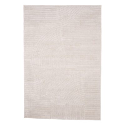 wit laagpolig vloerkleed 200x290 afbeelding 1