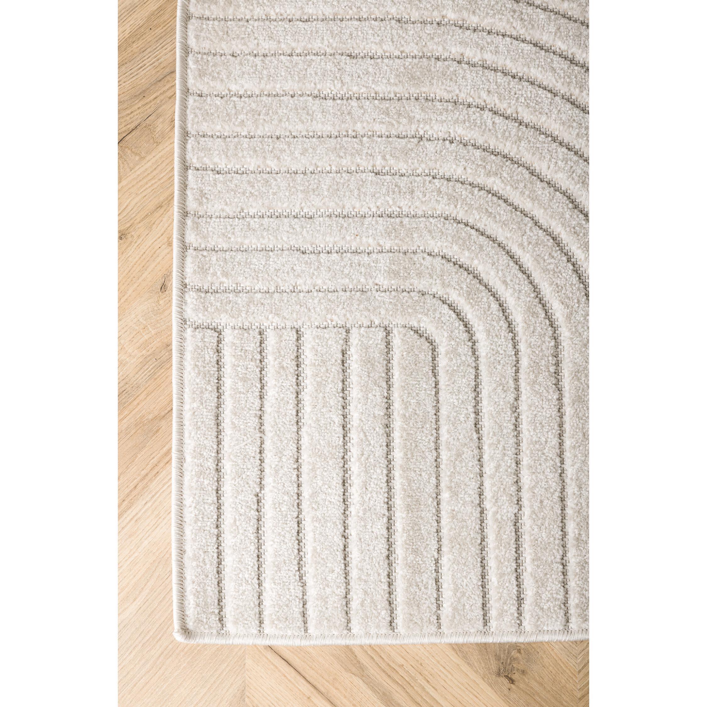 wit laagpolig vloerkleed 200x290 afbeelding 6