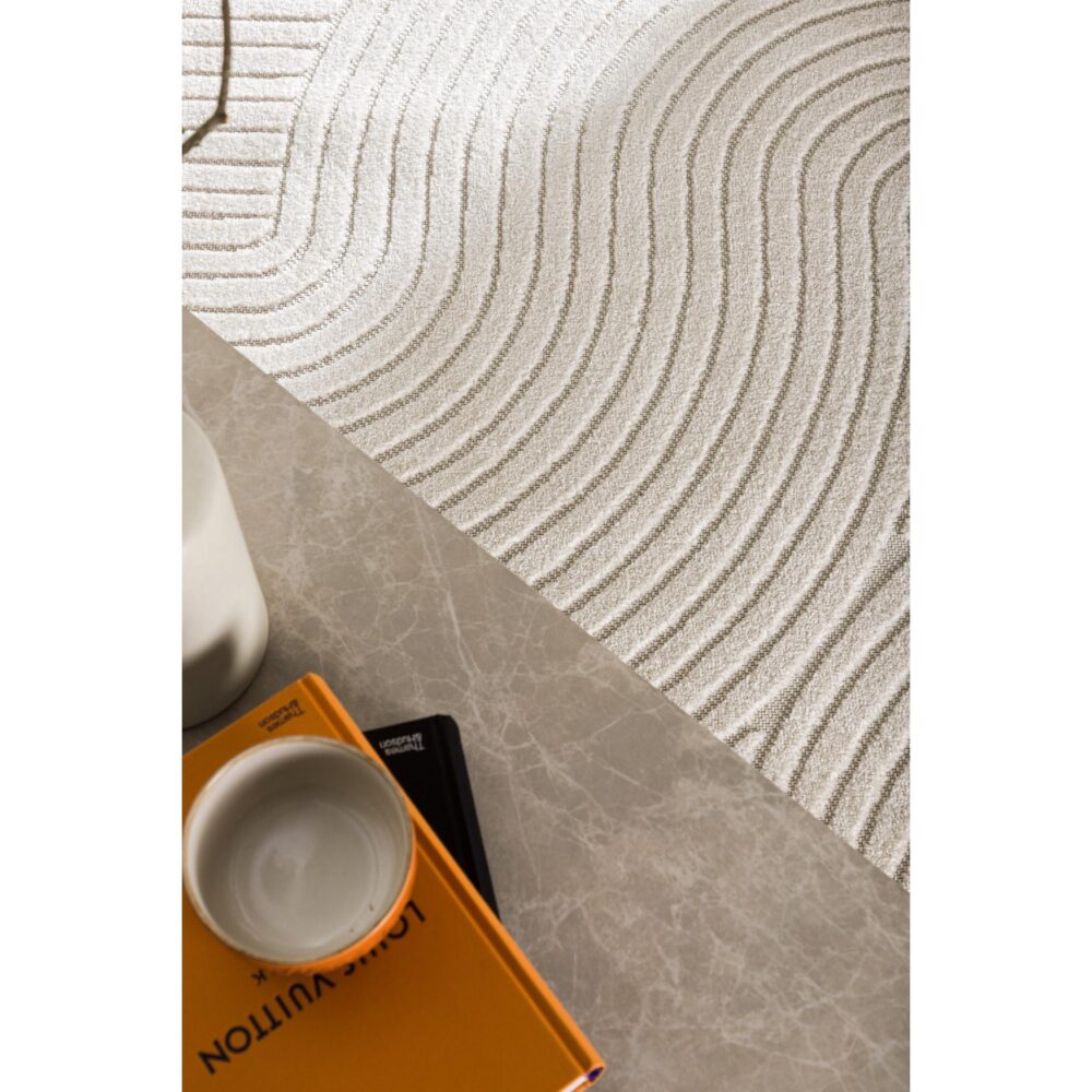 wit laagpolig vloerkleed 230x160 afbeelding 3