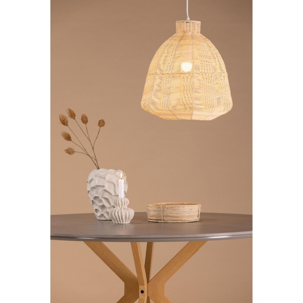 rotan hanglamp Ø40 cm naturel afbeelding 4